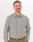 Castleton Mens Long Sleeve Casual Check Shirt