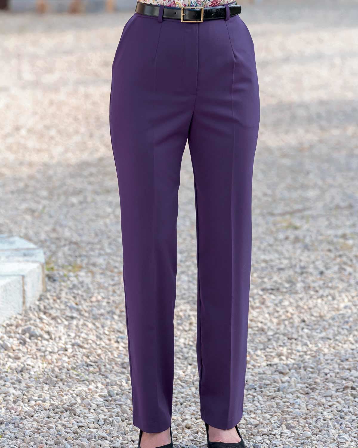 Women Purple Trousers Price in India  Buy Women Purple Trousers online at  Shopsyin