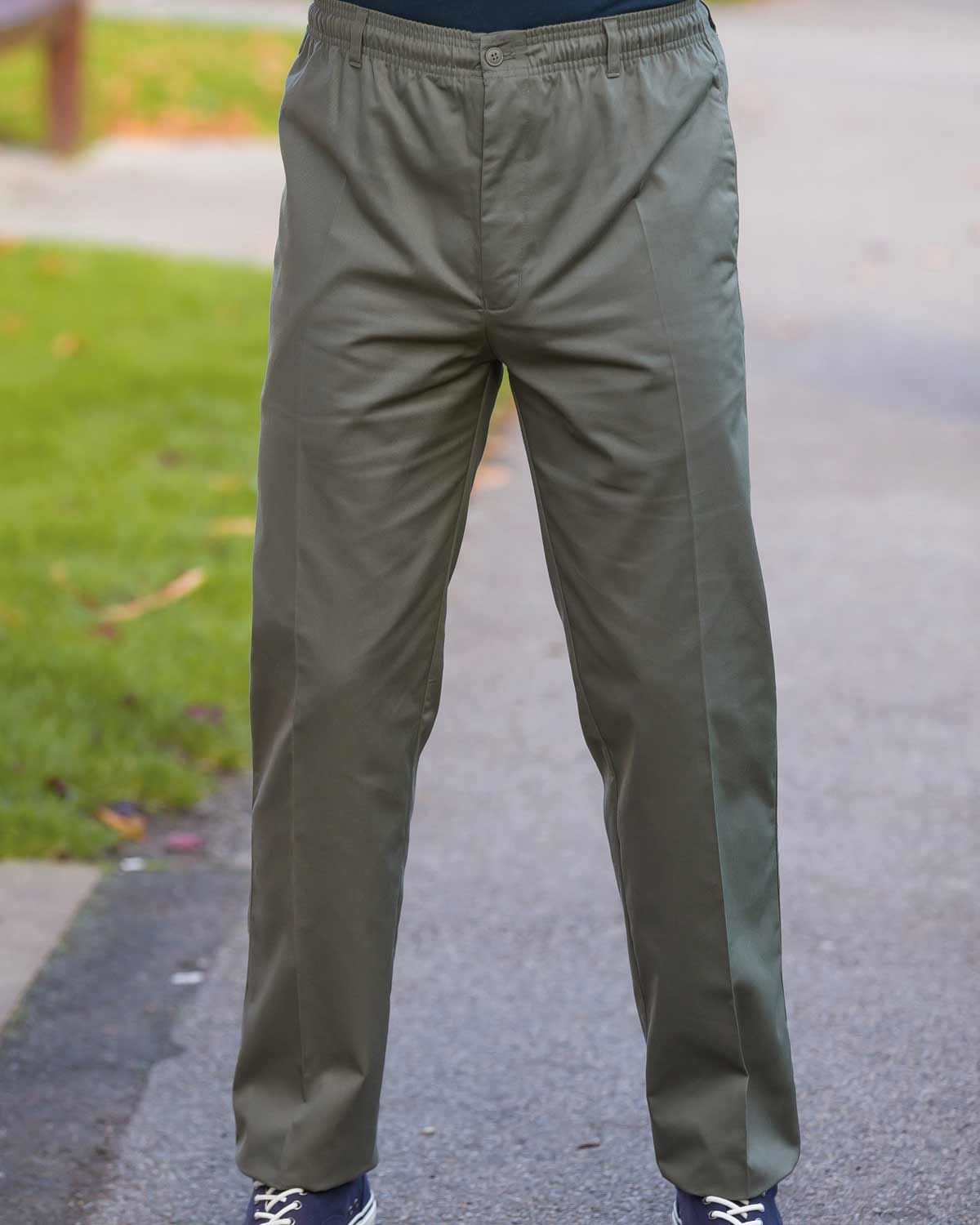 Buy Selected Homme Olivine Slim Fit Drawstring Trousers for Men Online   Tata CLiQ Luxury