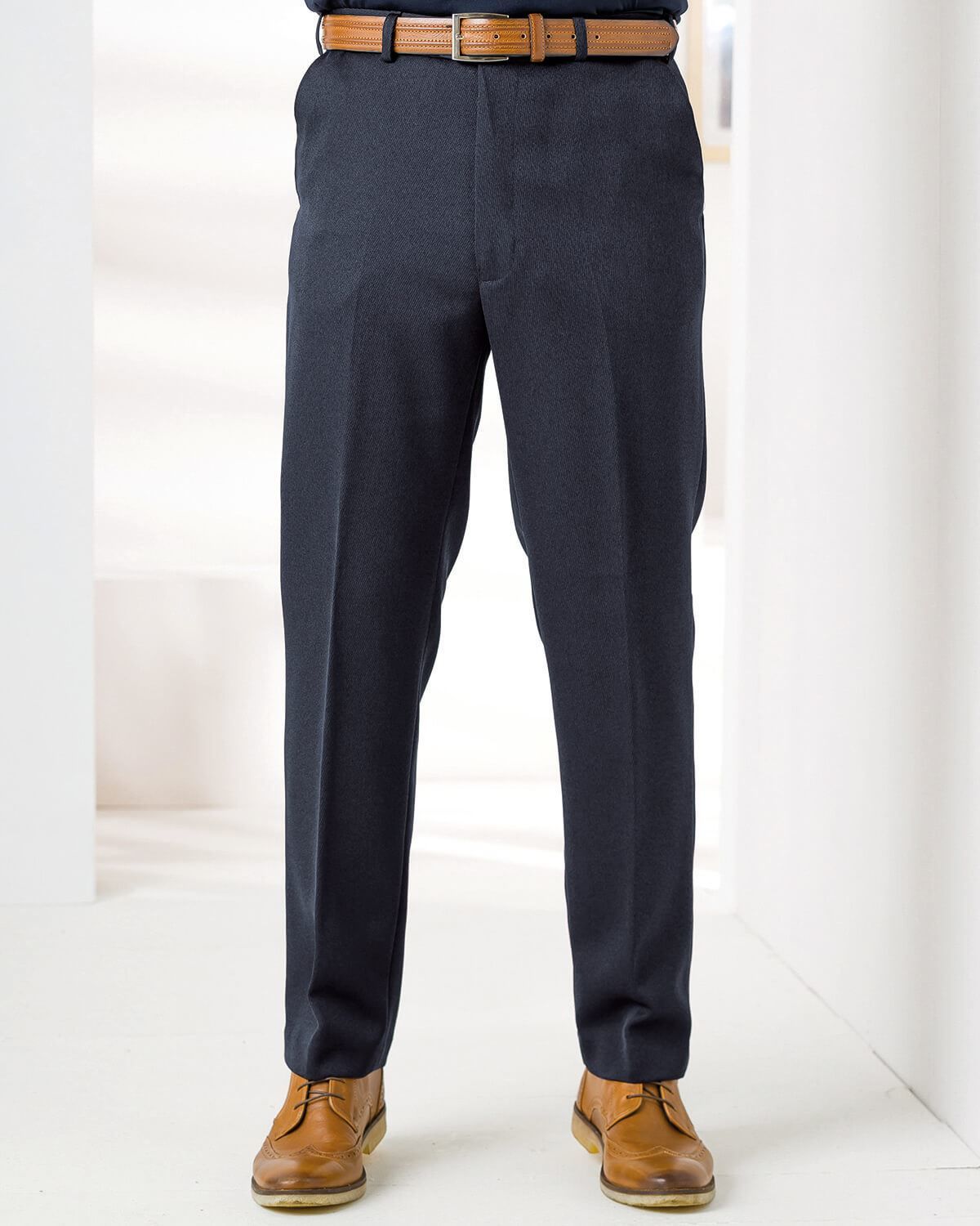 EThomas: Golf Pants - Stone Cavalry Twill – Luxire Custom Clothing