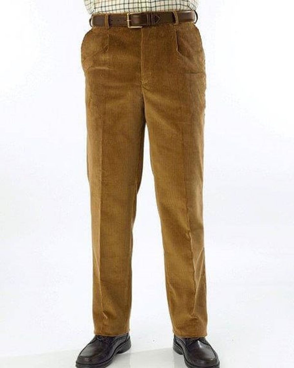 Rust Corduroy Trousers