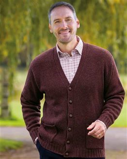 Shetland Cardigan  Mens