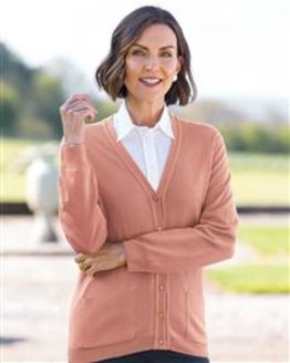 Ladies Merino Wool Mallow Cardigan