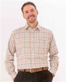 Greystoke Tattersall Check Pure Cotton Twill Shirt