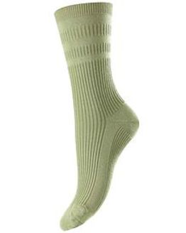 Ladies Cotton-Rich Socks