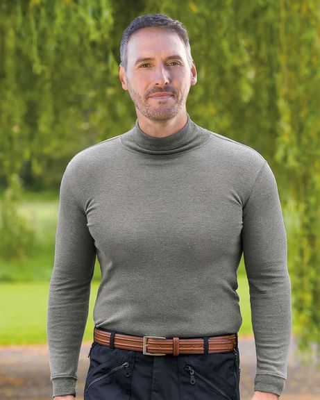 Pure Cotton Polo Neck