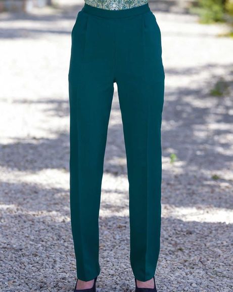 Ladies Peacock Sandown Pull On Trousers