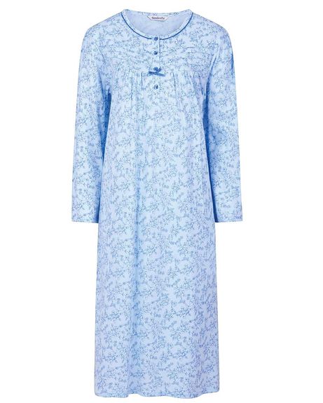 Slenderella Long Sleeve Nightdress Freda