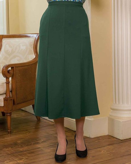 Kimberley Green A Line Pull On Skirt