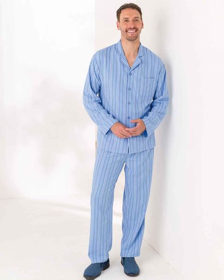 Mens Hugo Pure Cotton Long Sleeved Pyjama