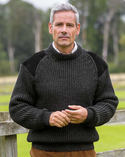 mens fisherman jumper