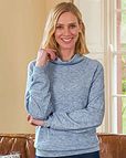 Eden Leisure Cowl Neck Ladies Sweatshirt